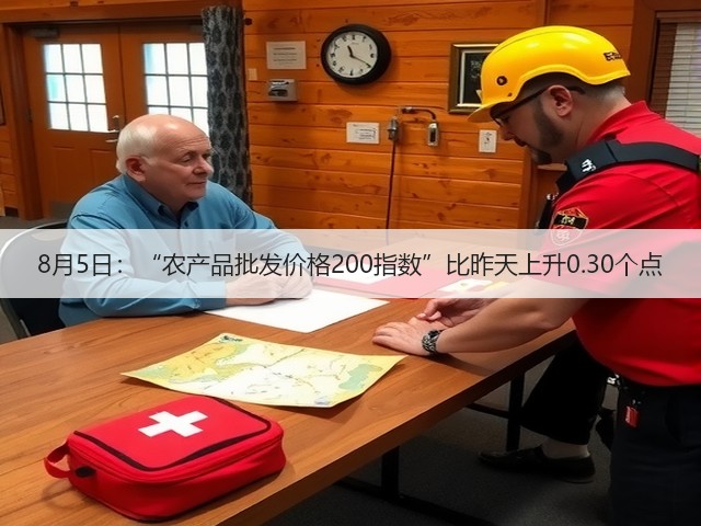 8月5日：“农产品批发价格200指数”比昨天上升0.30个点(图2)