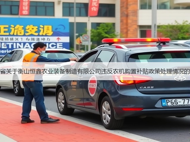湖南省关于衡山恒鑫农业装备制造有限公司违反农机购置补贴政策处理情况的通报(图1) 湖南省关于衡山恒鑫农业装备制造有限公司违反农机购置补贴政策处理情况的通报(图1)