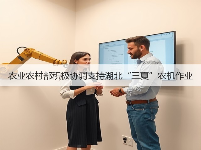 农业农村部积极协调支持湖北“三夏”农机作业(图3) 农业农村部积极协调支持湖北“三夏”农机作业(图3)