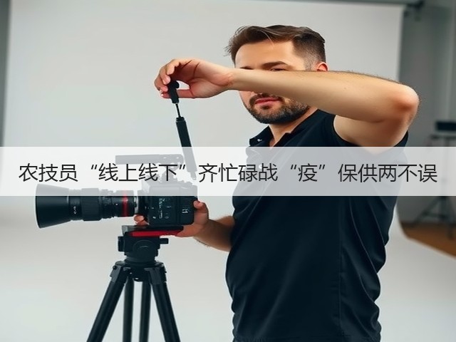 农技员“线上线下”齐忙碌战“疫”保供两不误(图2) 农技员“线上线下”齐忙碌战“疫”保供两不误(图2)