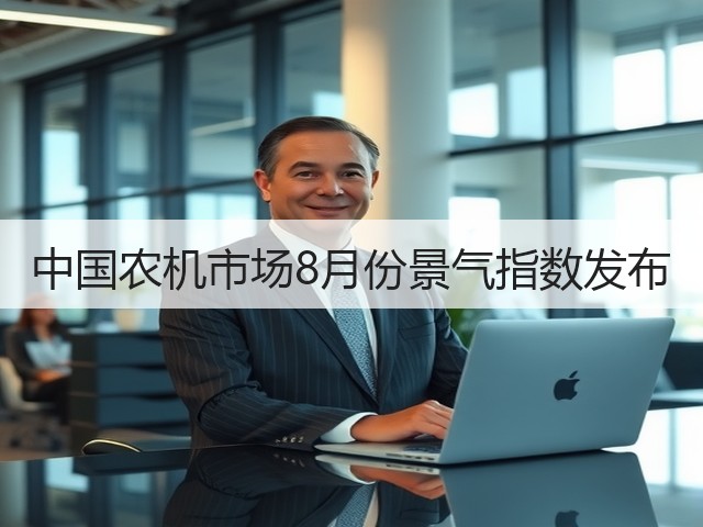 中国农机市场8月份景气指数发布(图3)