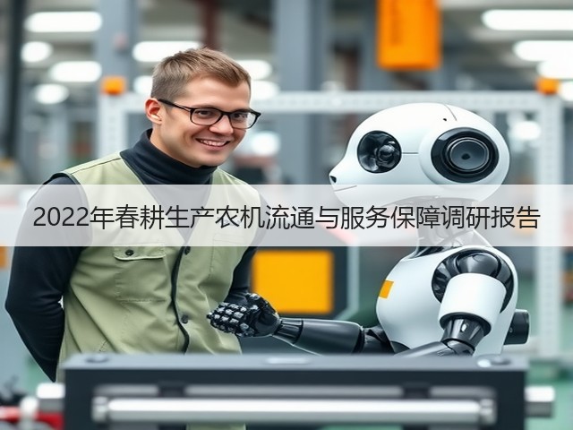 2022年春耕生产农机流通与服务保障调研报告(图2) 2022年春耕生产农机流通与服务保障调研报告(图2)