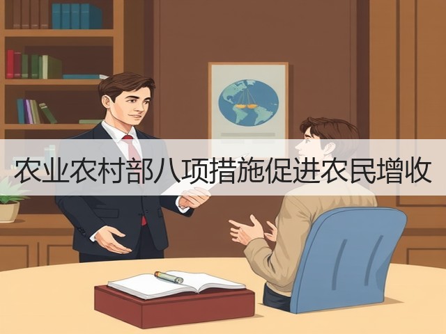 农业农村部八项措施促进农民增收(图2) 农业农村部八项措施促进农民增收(图2)