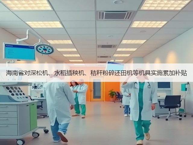 海南省对深松机、水稻插秧机、秸秆粉碎还田机等机具实施累加补贴(图3) 海南省对深松机、水稻插秧机、秸秆粉碎还田机等机具实施累加补贴(图3)