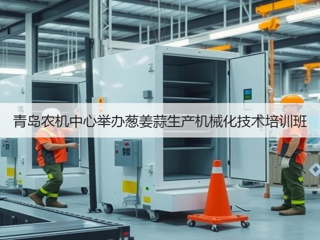 青岛农机中心举办葱姜蒜生产机械化技术培训班(图2) 青岛农机中心举办葱姜蒜生产机械化技术培训班(图2)