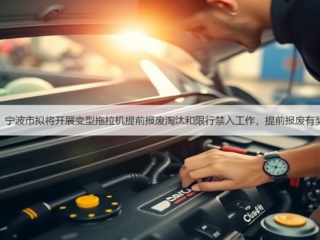 注意!宁波市拟将开展变型拖拉机提前报废淘汰和限行禁入工作,提前报废有奖励!(图1) 注意!宁波市拟将开展变型拖拉机提前报废淘汰和限行禁入工作,提前报废有奖励!(图1)