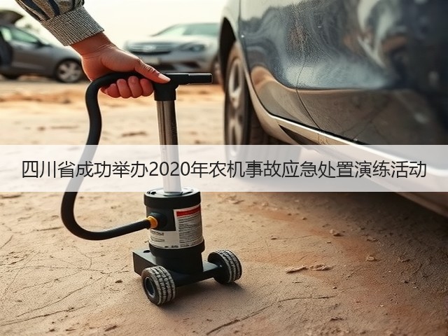 四川省成功举办2020年农机事故应急处置演练活动(图1)
