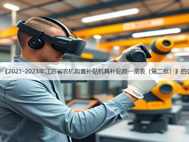 关于《2021-2023年江苏省农机购置补贴机具补贴额一览表(第二批)》的公示(图3) 关于《2021-2023年江苏省农机购置补贴机具补贴额一览表(第二批)》的公示(图3)