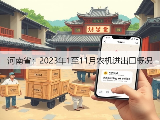 河南省：2023年1至11月农机进出口概况(图2)