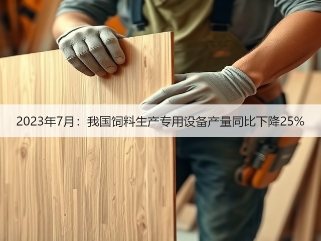 2023年7月：我国饲料生产专用设备产量同比下降25%(图3)