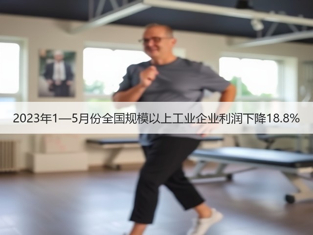 2023年1—5月份全国规模以上工业企业利润下降18.8%(图2) 2023年1—5月份全国规模以上工业企业利润下降18.8%(图2)