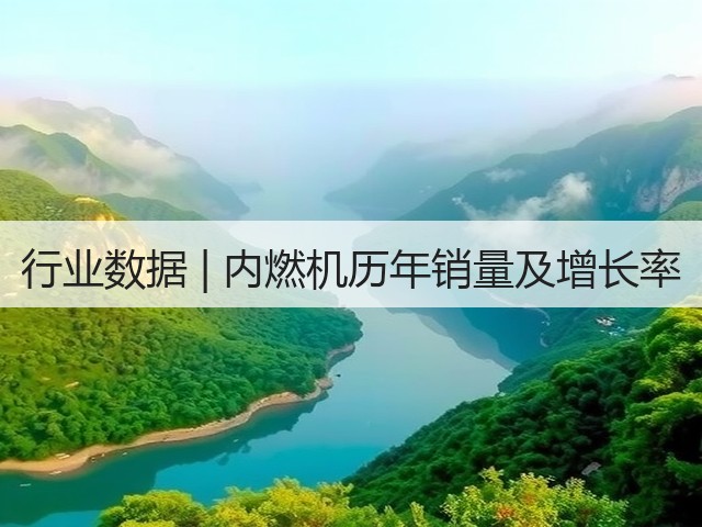 行业数据 | 内燃机历年销量及增长率(图2) 行业数据 | 内燃机历年销量及增长率(图2)