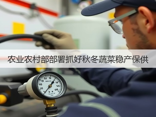农业农村部部署抓好秋冬蔬菜稳产保供(图3) 农业农村部部署抓好秋冬蔬菜稳产保供(图3)