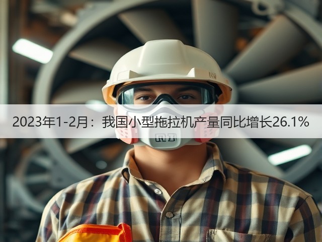 2023年1-2月:我国小型拖拉机产量同比增长26.1%(图1) 2023年1-2月:我国小型拖拉机产量同比增长26.1%(图1)