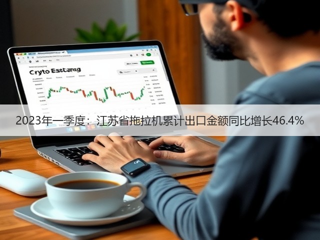 2023年一季度：江苏省拖拉机累计出口金额同比增长46.4%(图3)