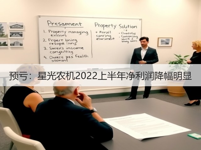 预亏:星光农机2022上半年净利润降幅明显(图3) 预亏:星光农机2022上半年净利润降幅明显(图3)