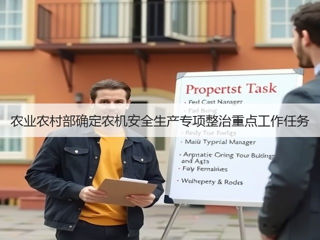 农业农村部确定农机安全生产专项整治重点工作任务(图2)