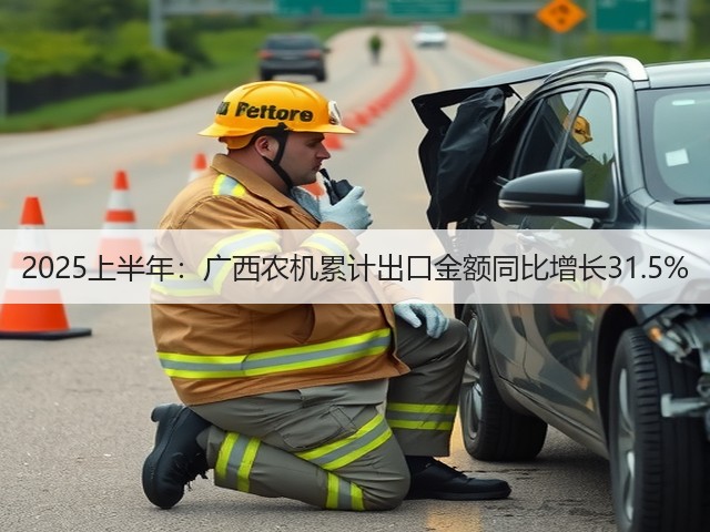 2025上半年：广西农机累计出口金额同比增长31.5%(图3)