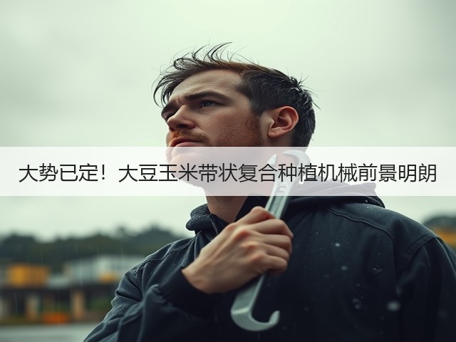 大势已定!大豆玉米带状复合种植机械前景明朗(图2) 大势已定!大豆玉米带状复合种植机械前景明朗(图2)