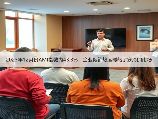 2023年12月份AMI指数为43.3%,企业促销热度暖热了寒冷的市场(图2) 2023年12月份AMI指数为43.3%,企业促销热度暖热了寒冷的市场(图2)