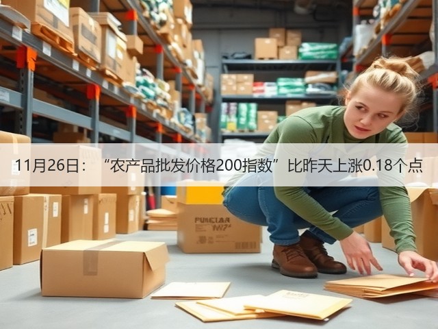 11月26日:“农产品批发价格200指数”比昨天上涨0.18个点(图2) 11月26日:“农产品批发价格200指数”比昨天上涨0.18个点(图2)