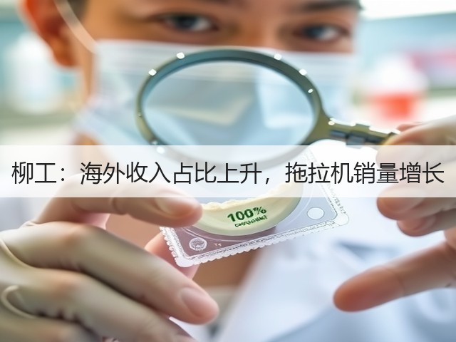 柳工:海外收入占比上升,拖拉机销量增长(图3) 柳工:海外收入占比上升,拖拉机销量增长(图3)