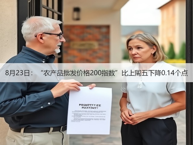 8月23日:“农产品批发价格200指数”比上周五下降0.14个点(图2) 8月23日:“农产品批发价格200指数”比上周五下降0.14个点(图2)