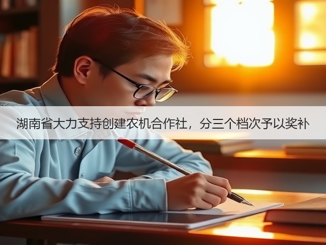 湖南省大力支持创建农机合作社,分三个档次予以奖补(图3) 湖南省大力支持创建农机合作社,分三个档次予以奖补(图3)