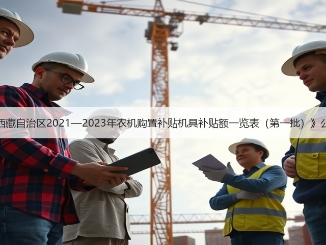 《西藏自治区2021—2023年农机购置补贴机具补贴额一览表(第一批)》公告(图3) 《西藏自治区2021—2023年农机购置补贴机具补贴额一览表(第一批)》公告(图3)