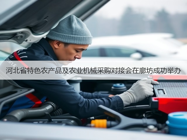 河北省特色农产品及农业机械采购对接会在廊坊成功举办(图1)