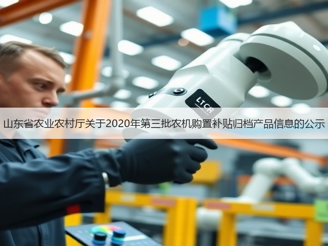 山东省农业农村厅关于2020年第三批农机购置补贴归档产品信息的公示(图2)
