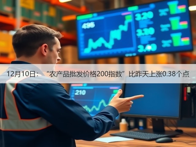 12月10日:“农产品批发价格200指数”比昨天上涨0.38个点(图2) 12月10日:“农产品批发价格200指数”比昨天上涨0.38个点(图2)
