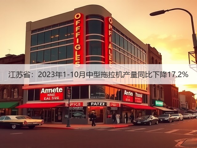 江苏省:2023年1-10月中型拖拉机产量同比下降17.2%(图3) 江苏省:2023年1-10月中型拖拉机产量同比下降17.2%(图3)