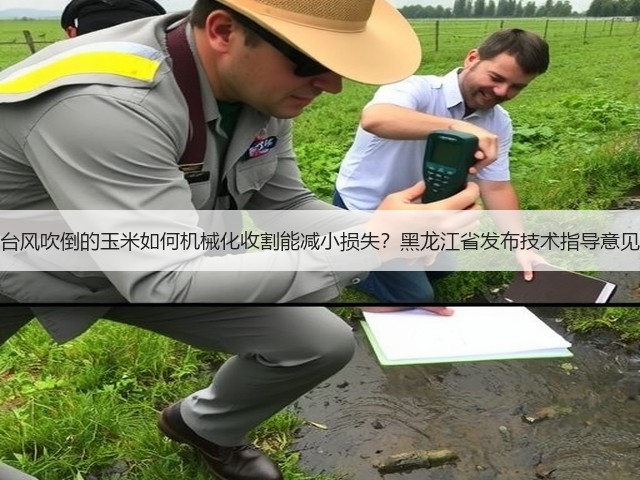 台风吹倒的玉米如何机械化收割能减小损失?黑龙江省发布技术指导意见(图2) 台风吹倒的玉米如何机械化收割能减小损失?黑龙江省发布技术指导意见(图2)
