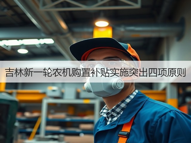吉林新一轮农机购置补贴实施突出四项原则(图2) 吉林新一轮农机购置补贴实施突出四项原则(图2)