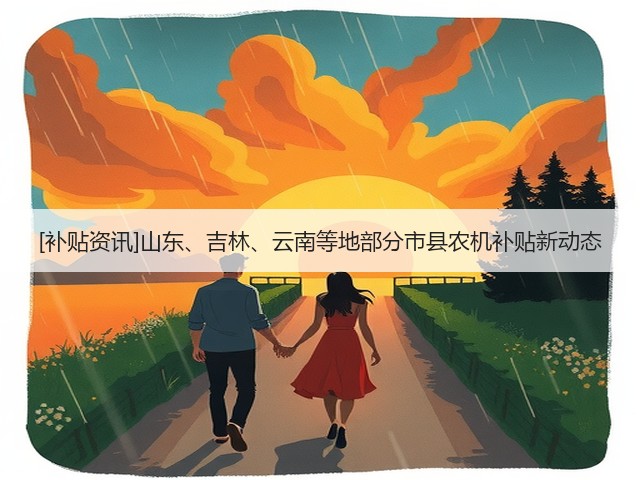 [补贴资讯]山东、吉林、云南等地部分市县农机补贴新动态(图2)