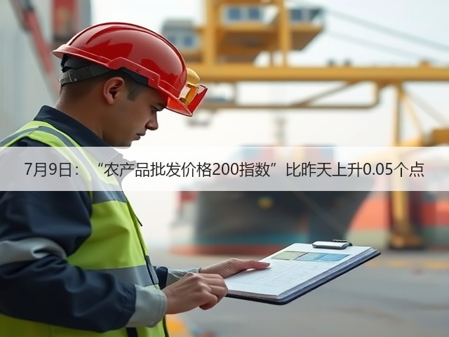 7月9日:“农产品批发价格200指数”比昨天上升0.05个点(图2) 7月9日:“农产品批发价格200指数”比昨天上升0.05个点(图2)