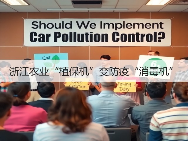 浙江农业“植保机”变防疫“消毒机”(图2)
