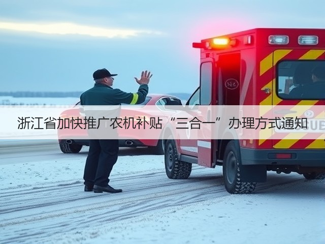浙江省加快推广农机补贴“三合一”办理方式通知(图1) 浙江省加快推广农机补贴“三合一”办理方式通知(图1)