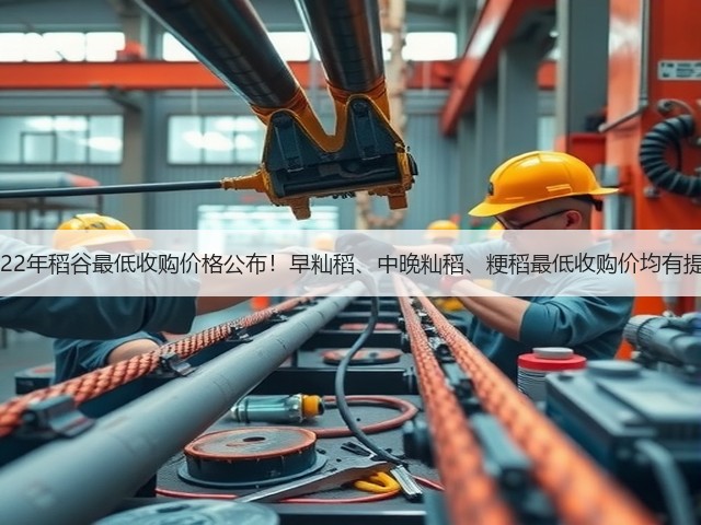 2022年稻谷最低收购价格公布!早籼稻、中晚籼稻、粳稻最低收购价均有提高(图1) 2022年稻谷最低收购价格公布!早籼稻、中晚籼稻、粳稻最低收购价均有提高(图1)