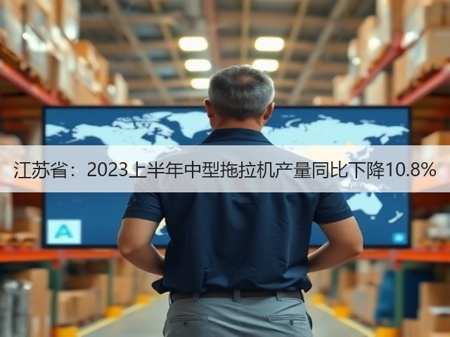 江苏省：2023上半年中型拖拉机产量同比下降10.8%(图3)