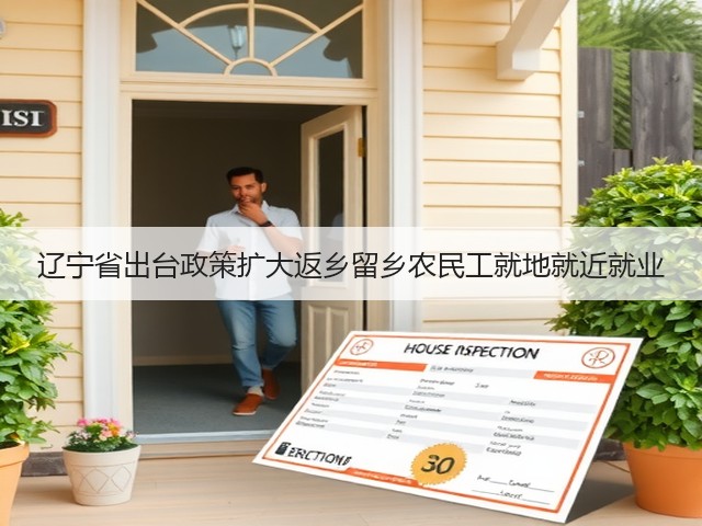 辽宁省出台政策扩大返乡留乡农民工就地就近就业(图1) 辽宁省出台政策扩大返乡留乡农民工就地就近就业(图1)